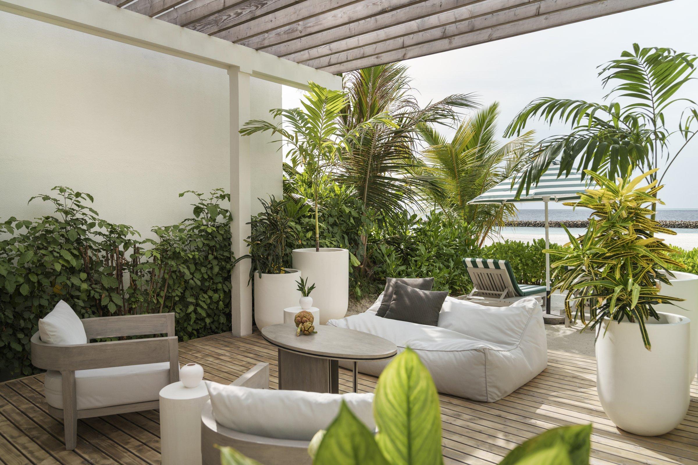 Grand Beach Villa with Pool at Sun Siyam Iru Veli, view 6