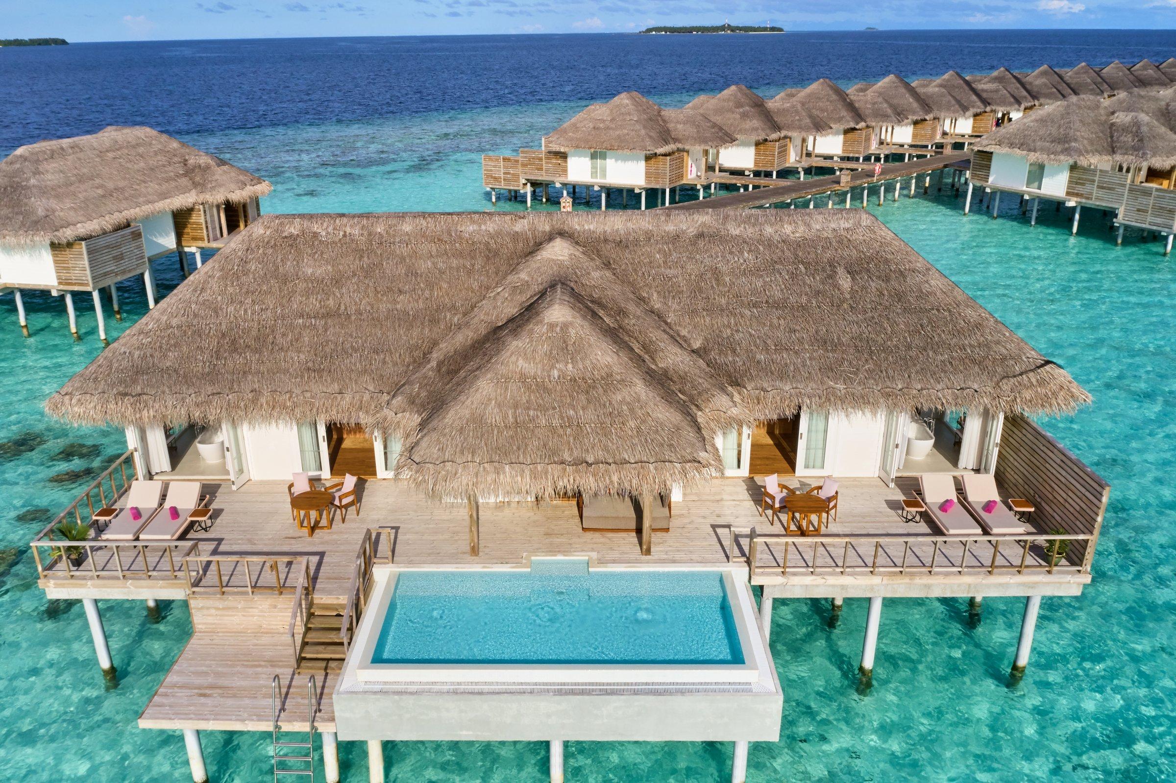 Two Bedroom Ocean Residence with Pool at Sun Siyam Iru Veli