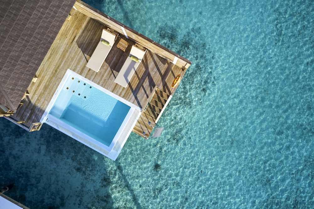 Grand Water Villa with Pool at Sun Siyam Olhuveli, view 7
