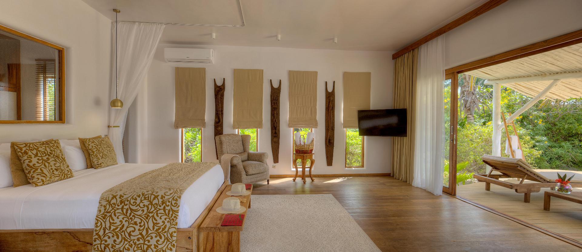 Beachfront One-Bedroom Villa