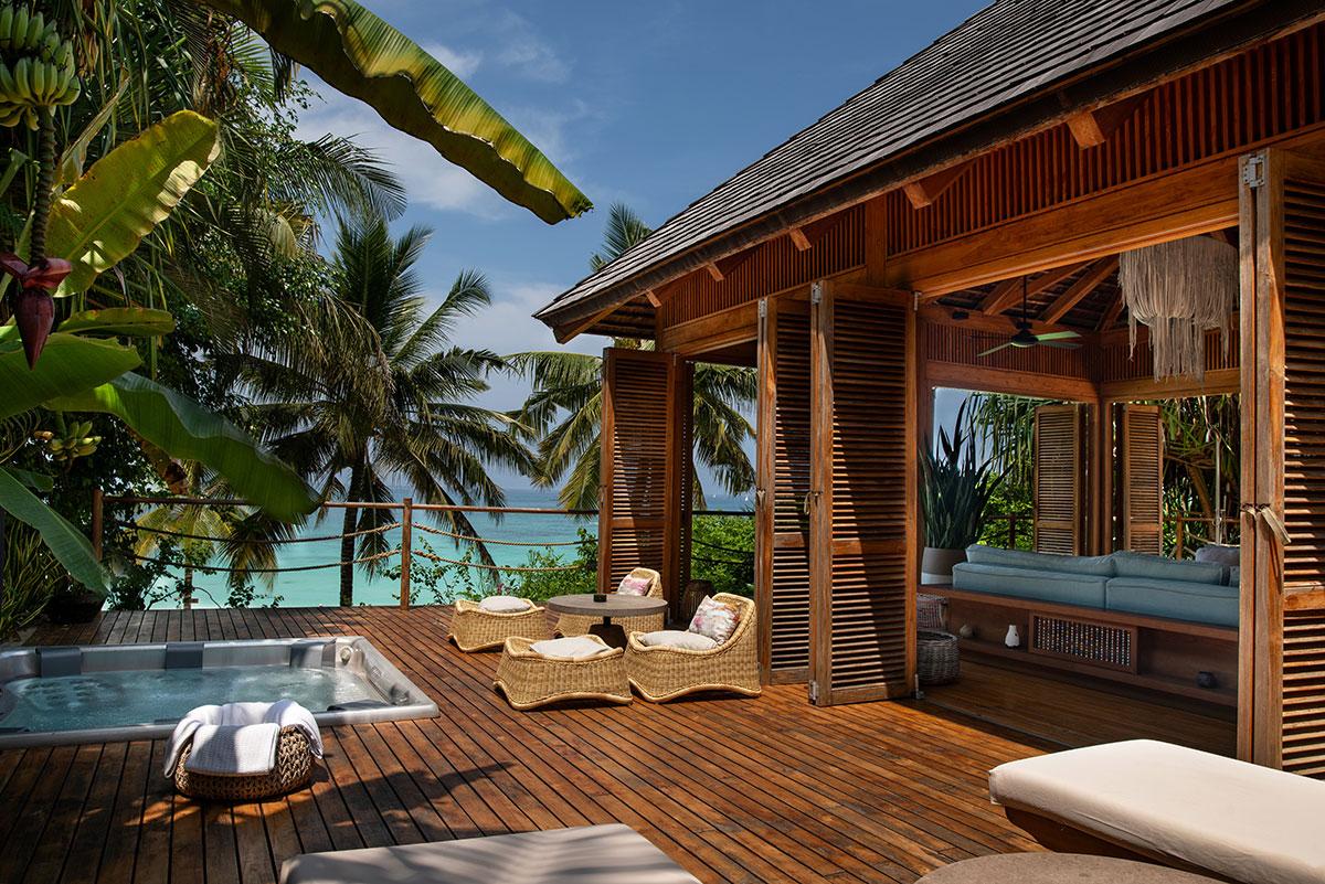 Ocean-Front Two Bedroom Villa