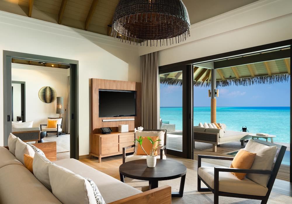One Bedroom Overwater Pool Residence at Vakkaru, view 3