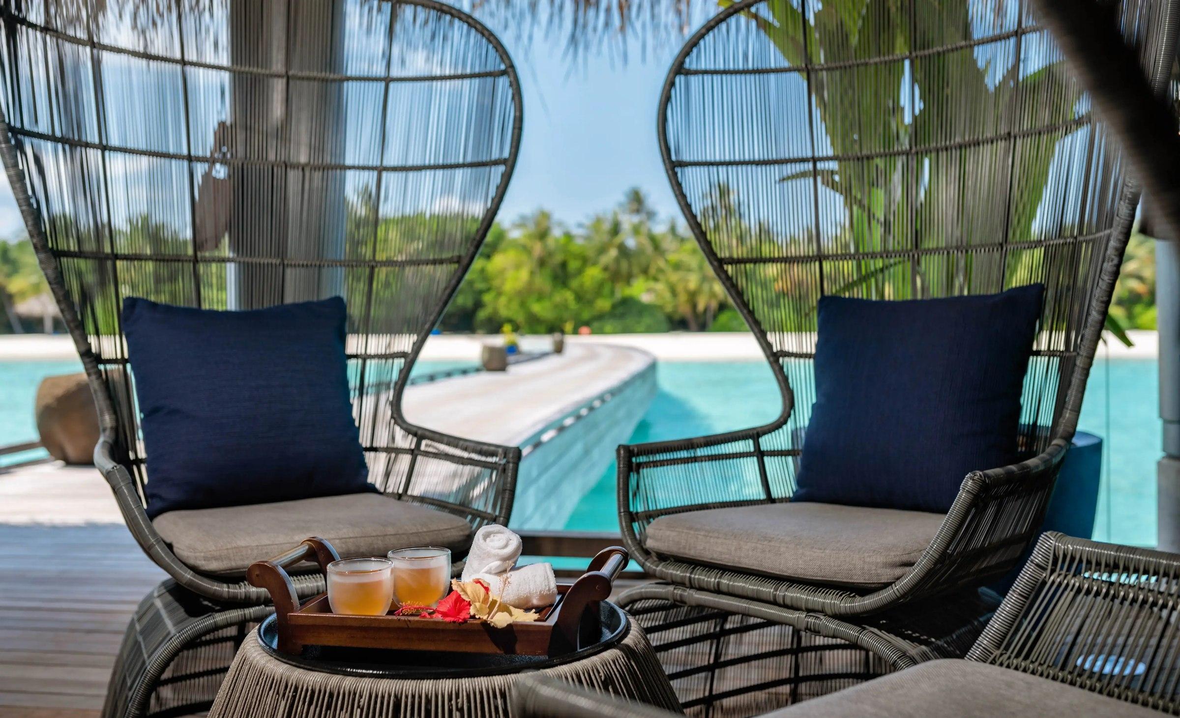 Inside Velaa Spa + Velaa Wellbeing Village at Velaa Private Island