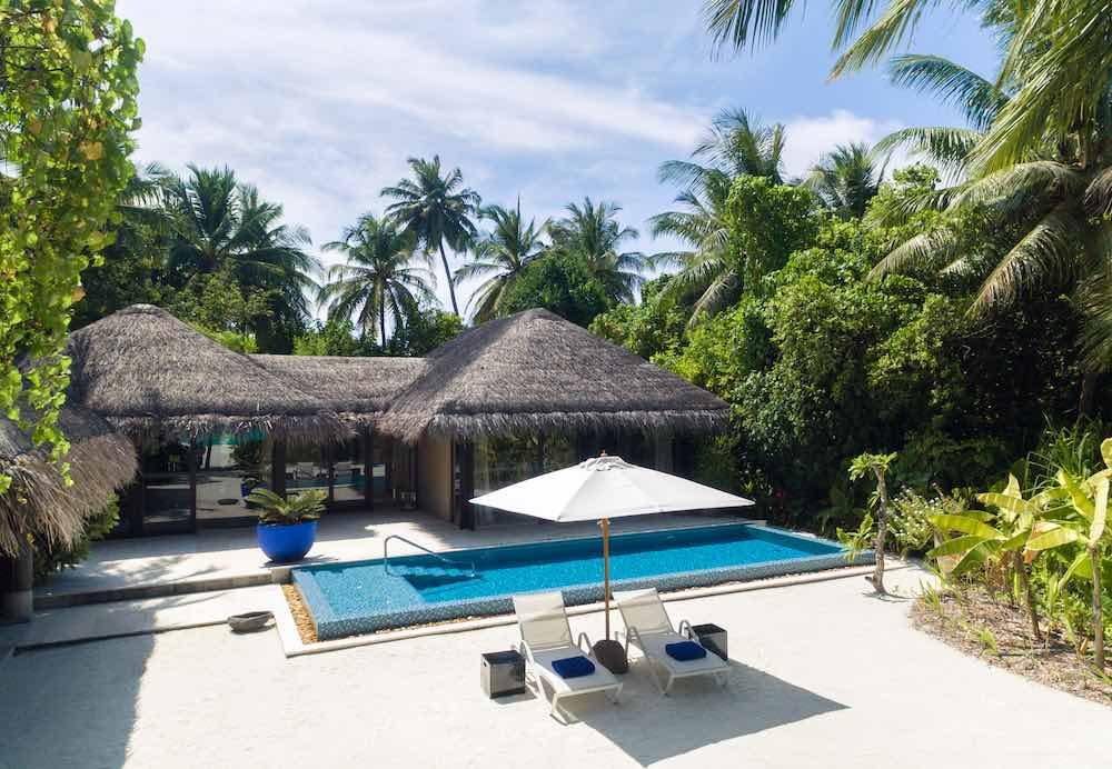 Deluxe Beach Pool Villa at Velaa Private Island, view 6
