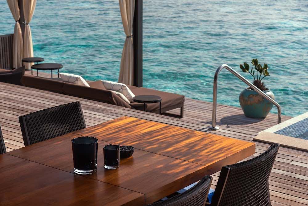 Sunset Deluxe Water Pool Villa at Velaa Private Island, view 4