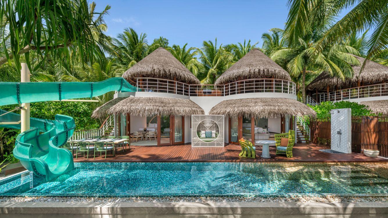 Oasis Beach Villa with Slide at W, view 7