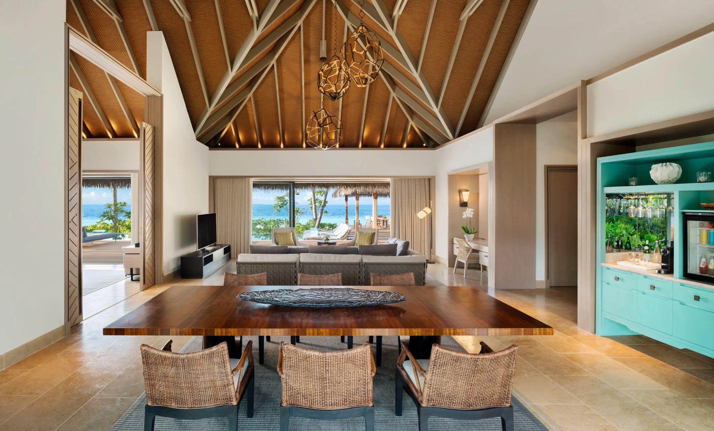 Two Bedroom Beach Villa with Pool at Waldorf Astoria Maldives Ithaafushi, view 2