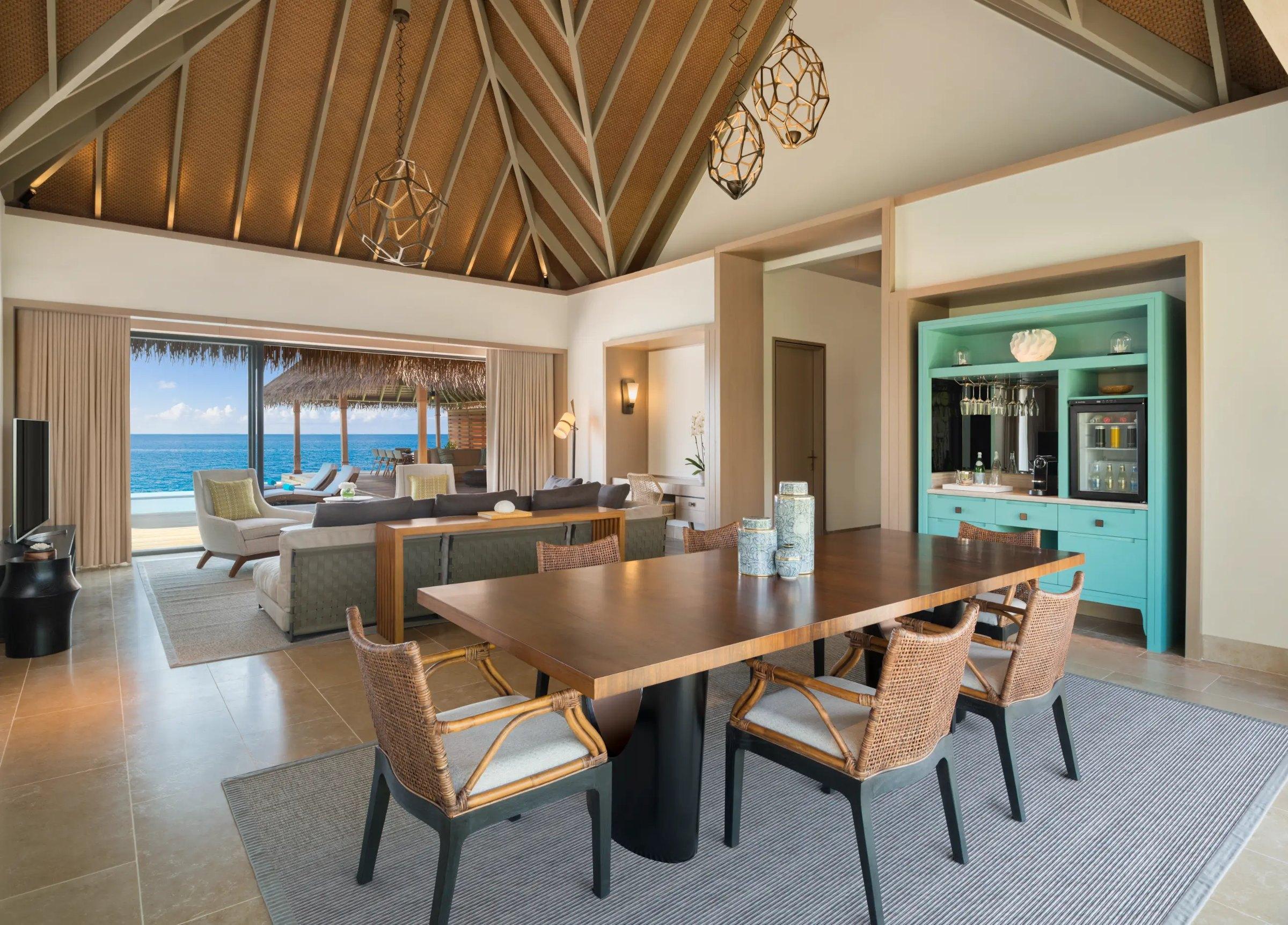 Two Bedroom Reef Villa with Pool at Waldorf Astoria Maldives Ithaafushi, view 3