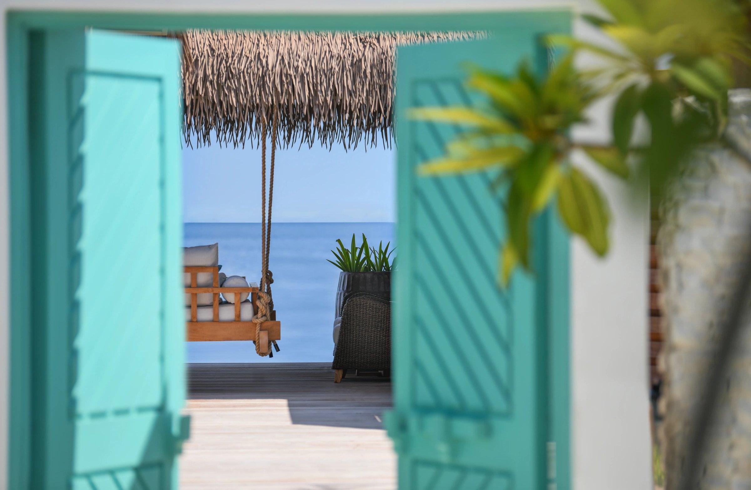 Two Queen Bedded Grand Reef Villa with Pool at Waldorf Astoria Maldives Ithaafushi, view 2