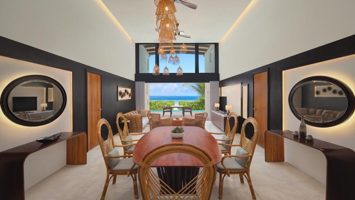 Two-bedroom Heavenly Beach Residence Pool at The Westin Maldives Miriandhoo Resort, view 5