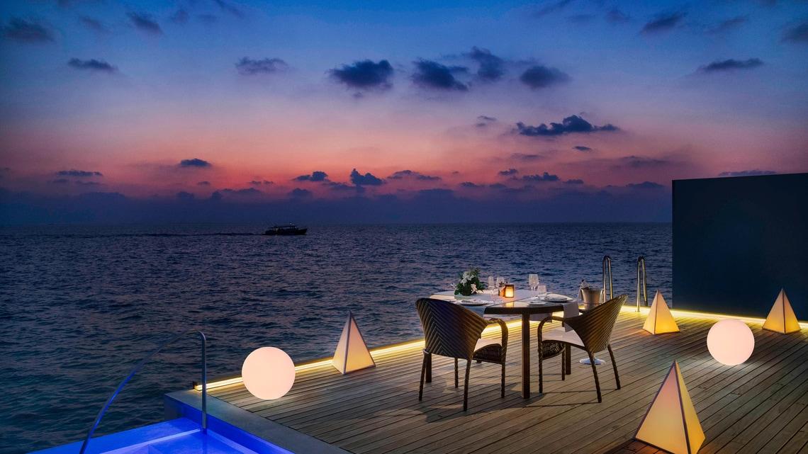 Overwater Villa Pool at The Westin Maldives Miriandhoo Resort, view 10