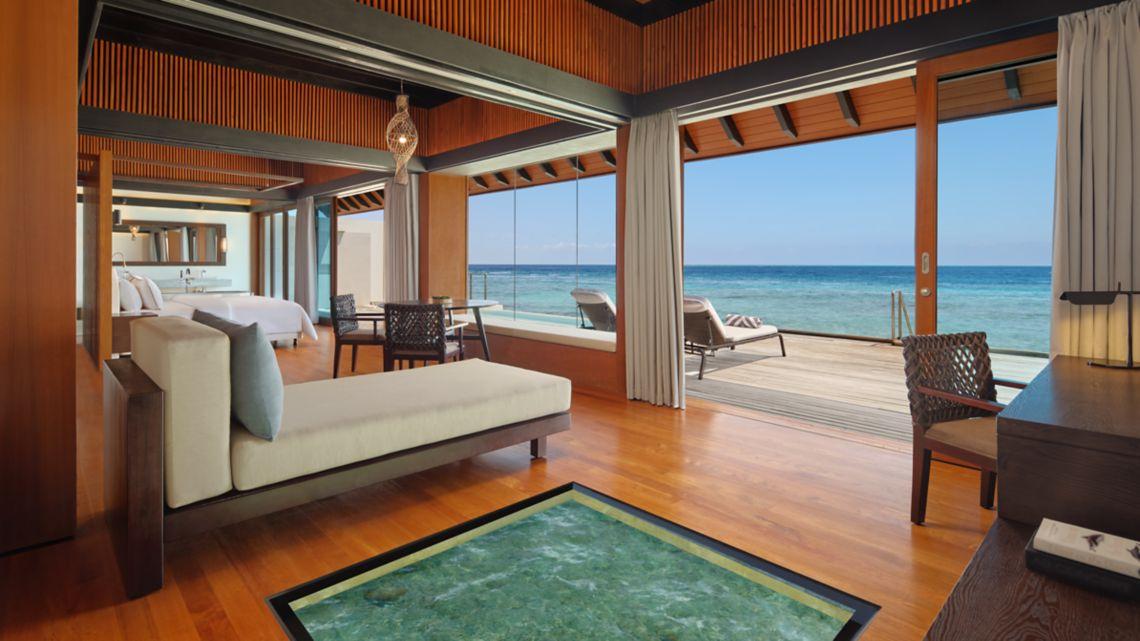 Overwater Villa Pool at The Westin Maldives Miriandhoo Resort, view 3