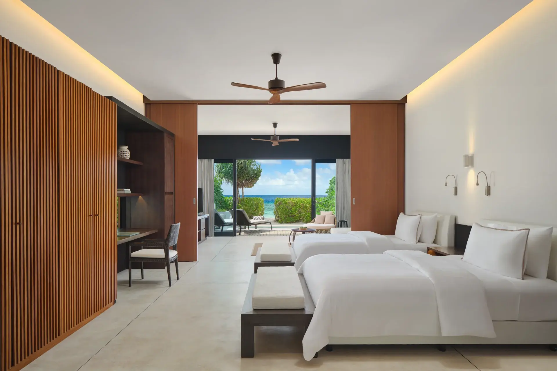 Deluxe Family Beach Villa with Pool at The Westin Maldives Miriandhoo Resort