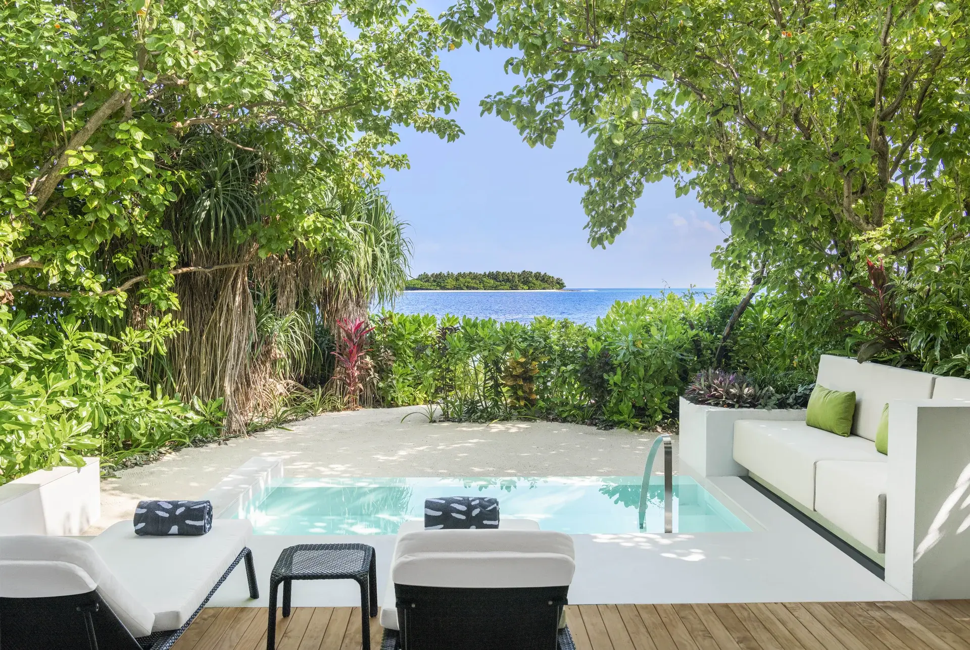 Deluxe Family Beach Villa with Pool at The Westin Maldives Miriandhoo Resort, view 2