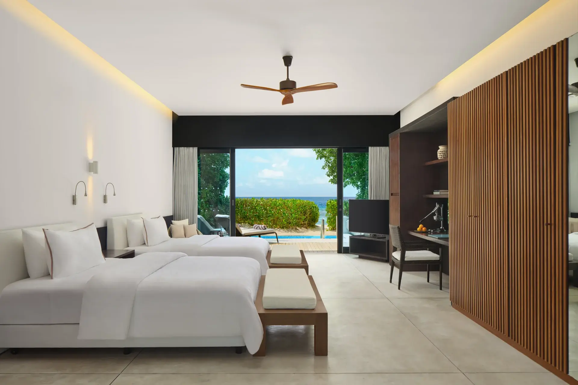 Family Beach Villa with Pool