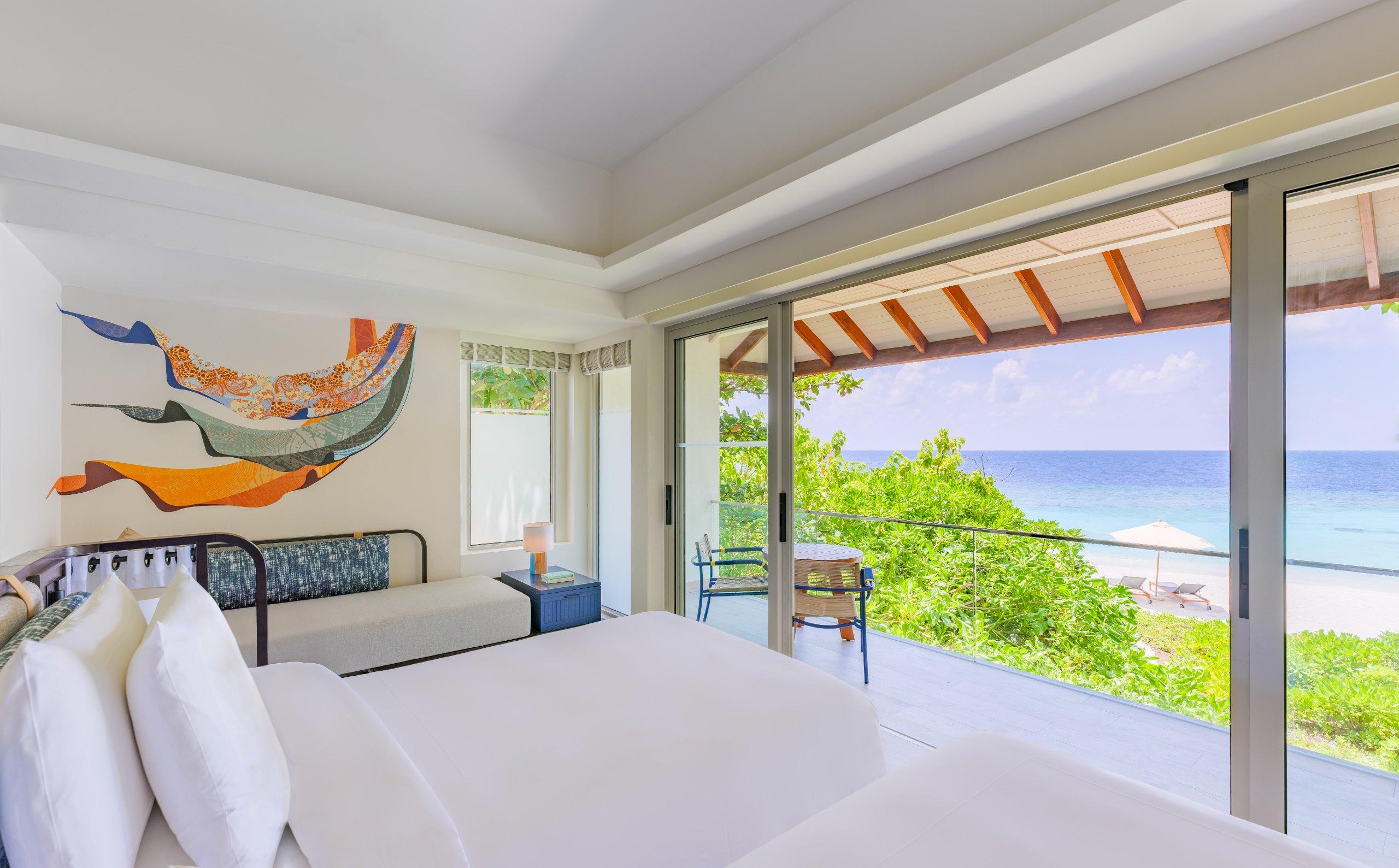 Two Bedroom Ocean View Pavilion at Avani+ Fares Maldives Resort