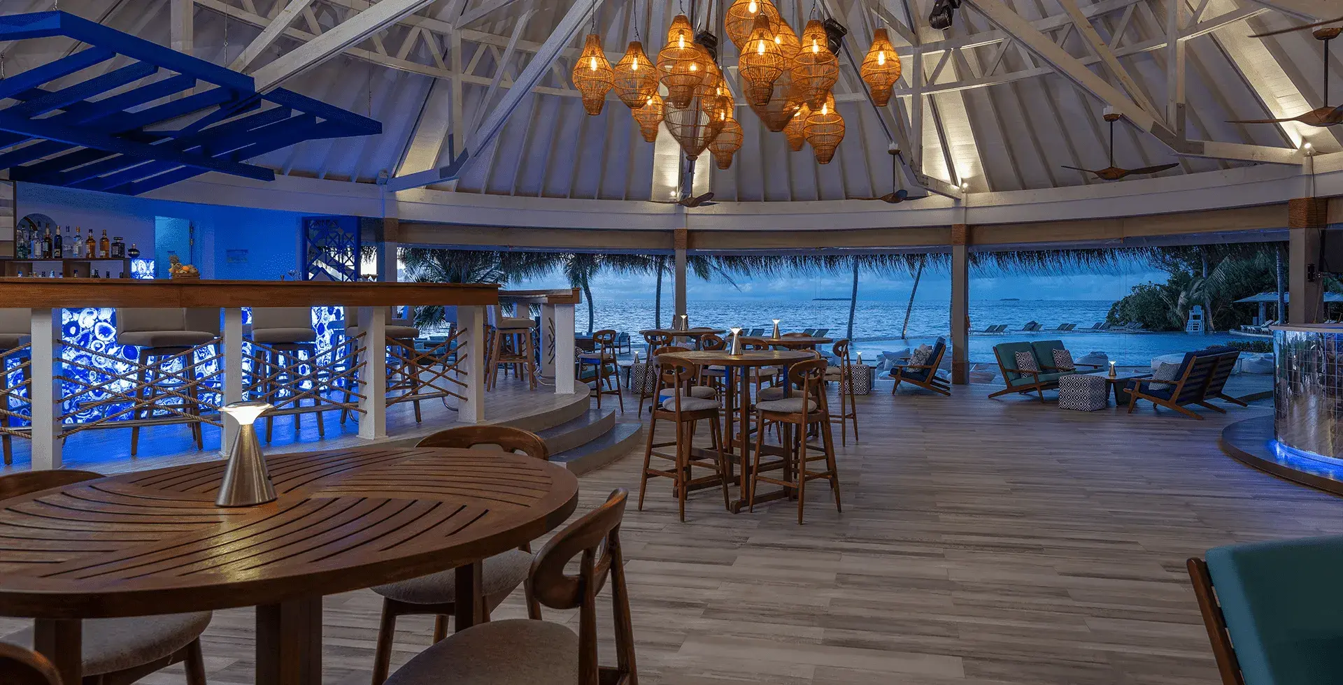 Pool Bar at Ifuru Island Maldives