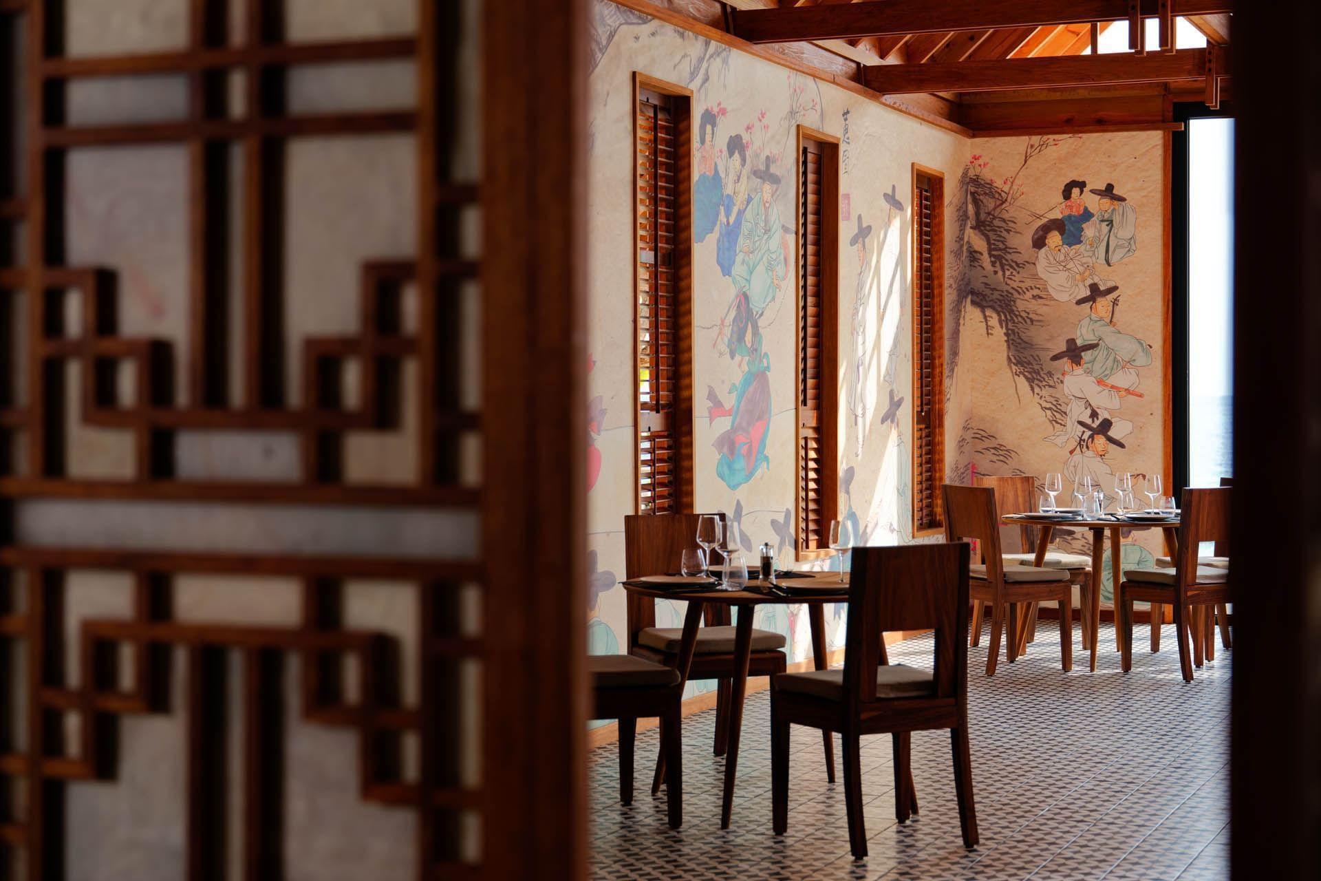 Korean BBQ at ananea Madivaru Maldives