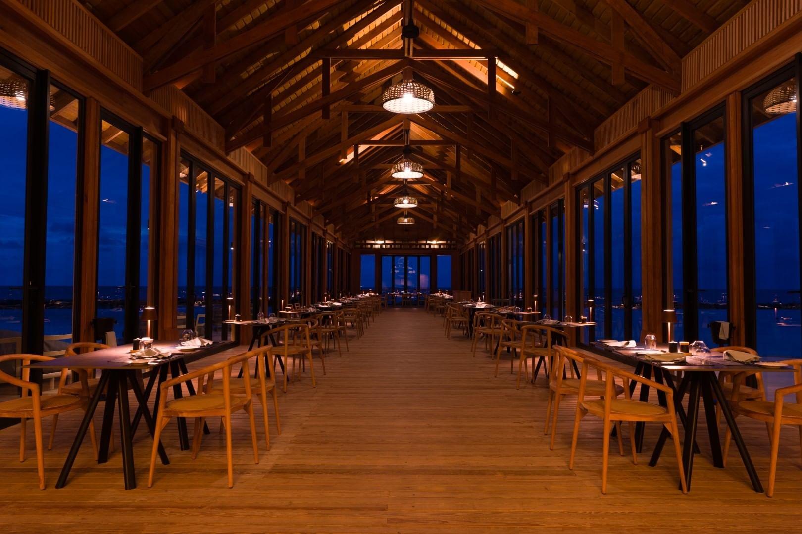 Flame at ananea Madivaru Maldives