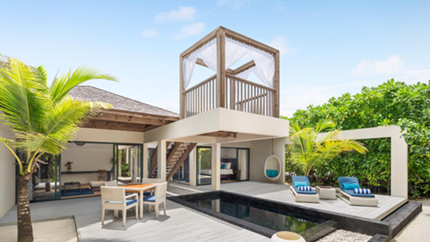 Beach Pool Villa Deluxe at Kuredhivaru Resort & Spa