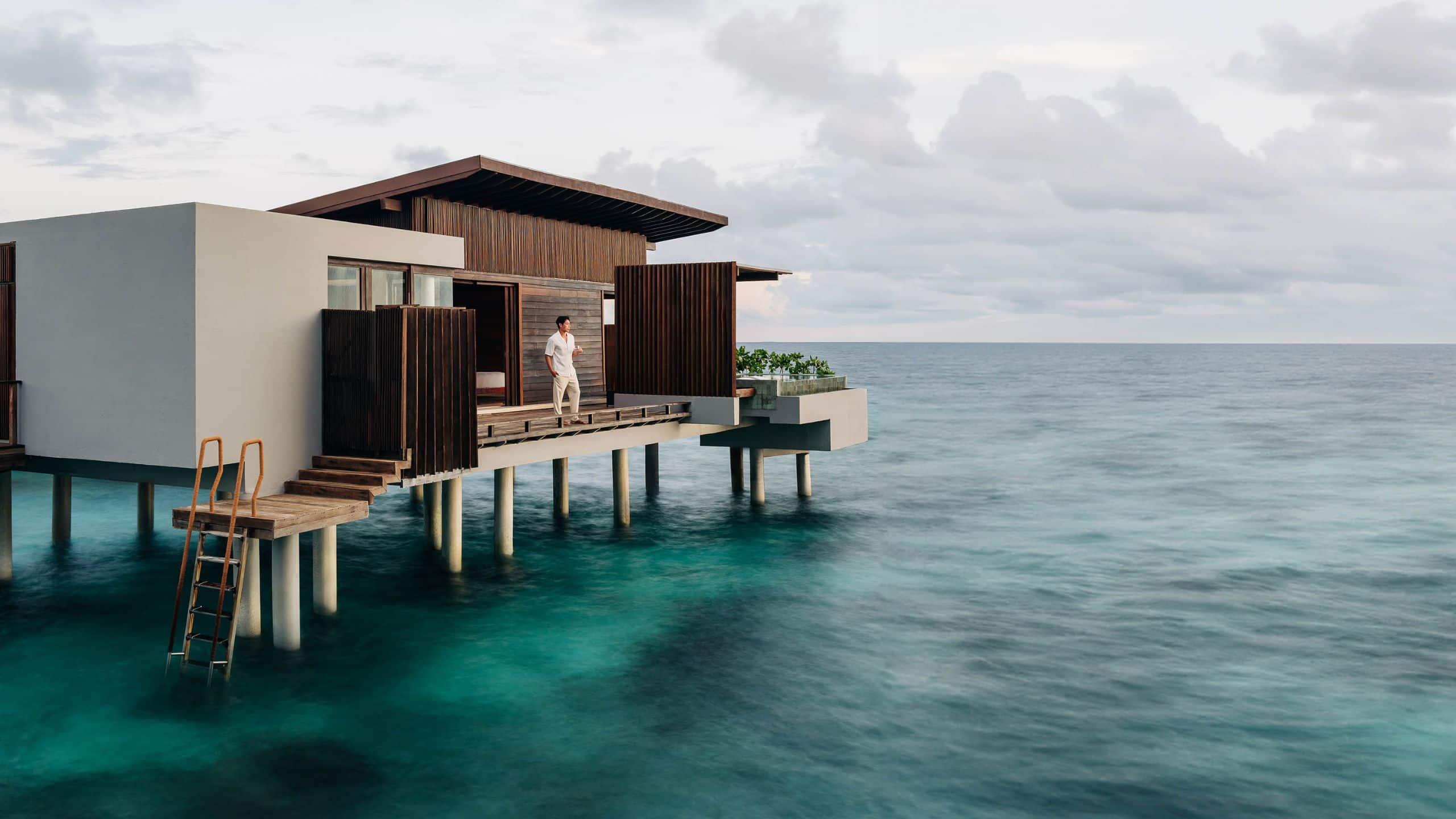 Overwater Sunset Pool Villa at Park Hyatt Maldives Hadahaa