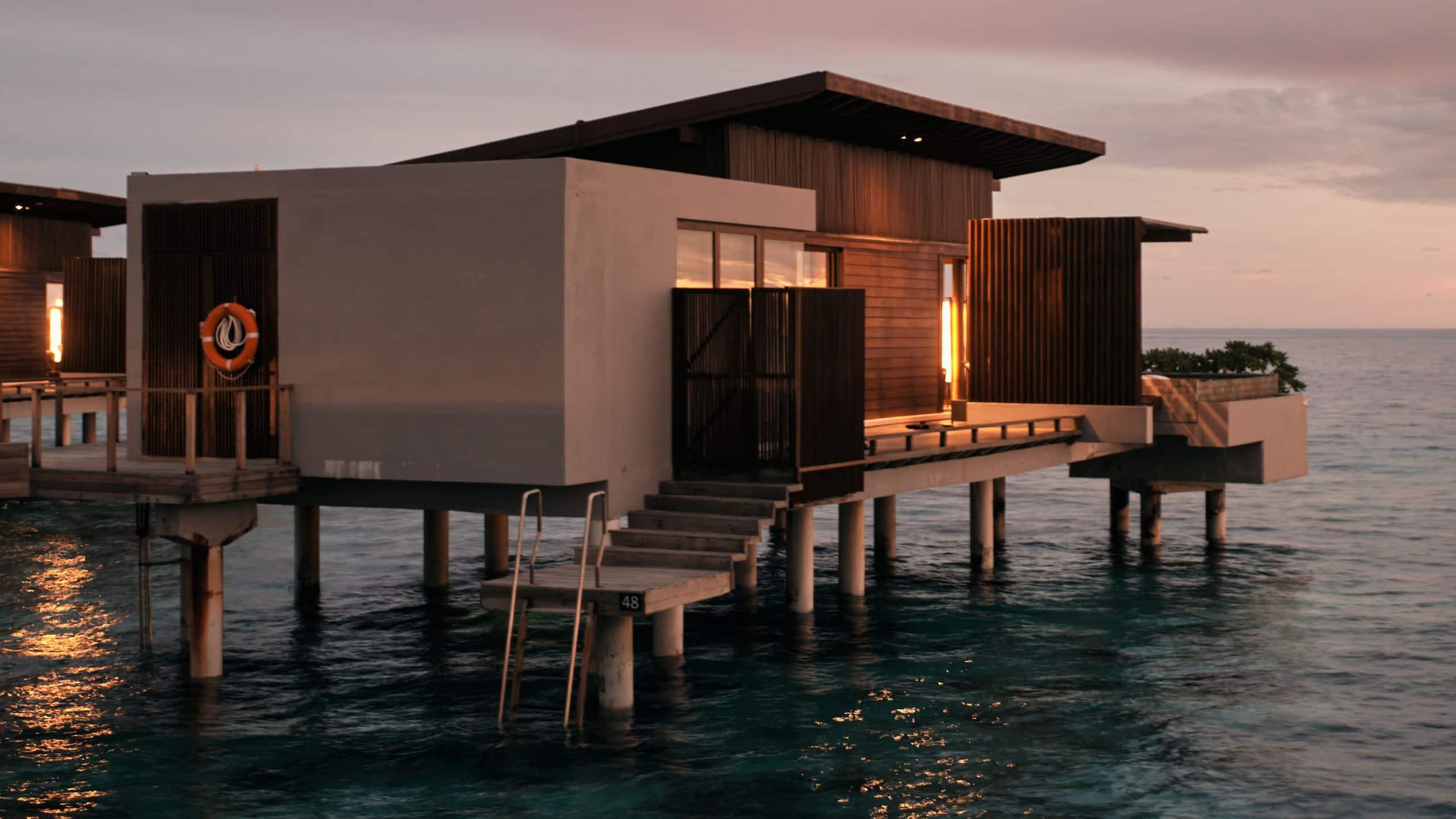 Overwater Sunset Villa at Park Hyatt Maldives Hadahaa