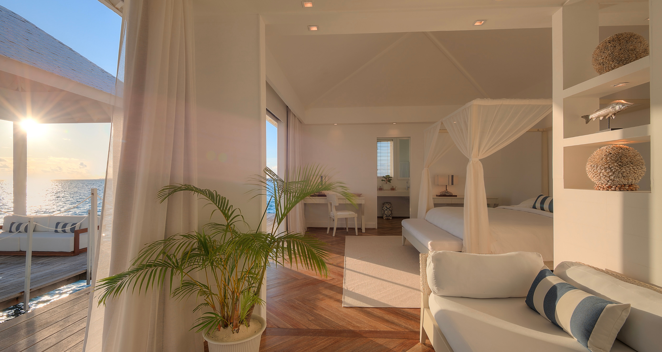Two Bedroom Pool Water Villa at Diamonds Athuruga, view 1