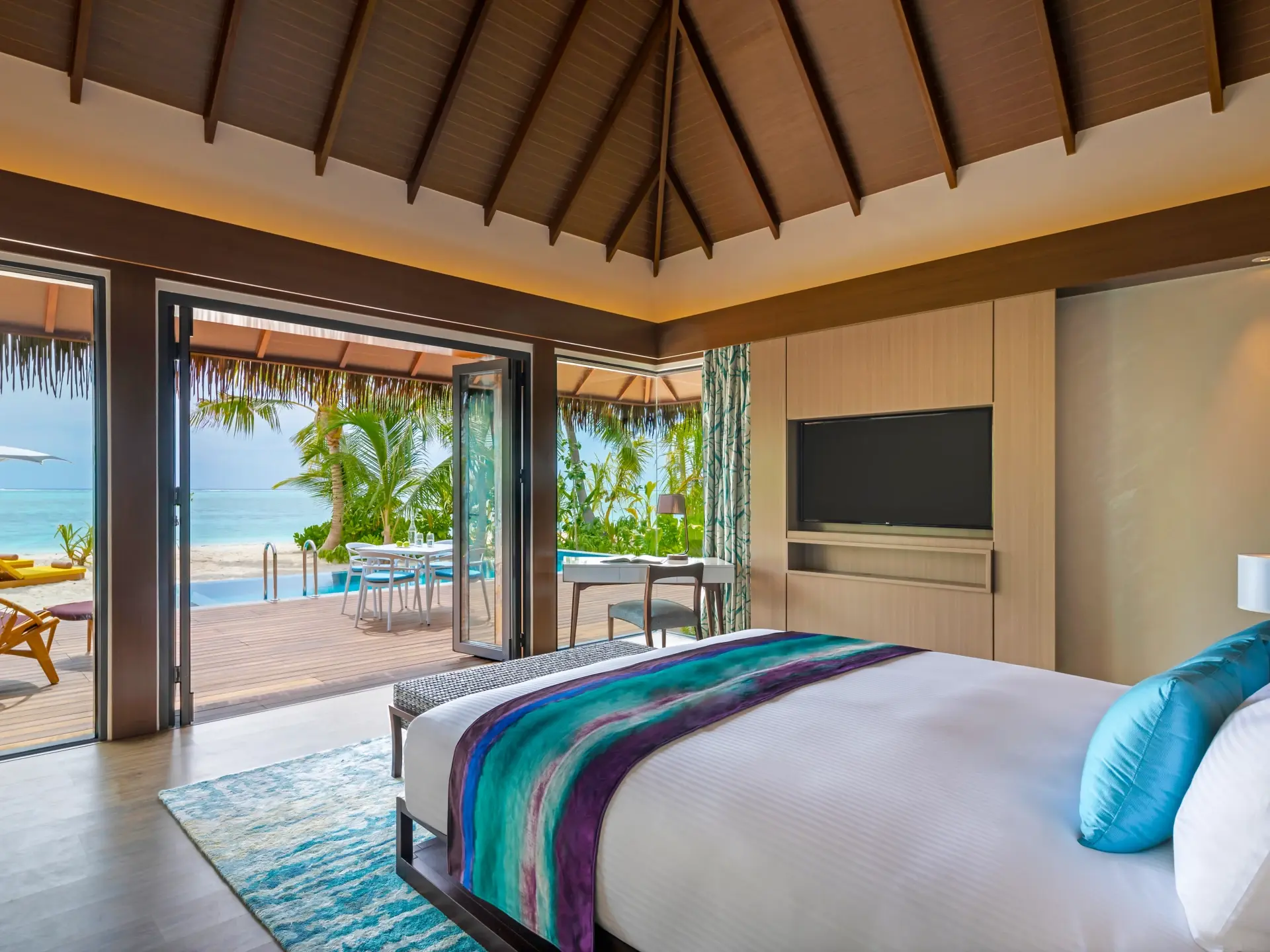 Ocean Pool Villa at Pullman Maldives Maamutaa, All-Inclusive Resort