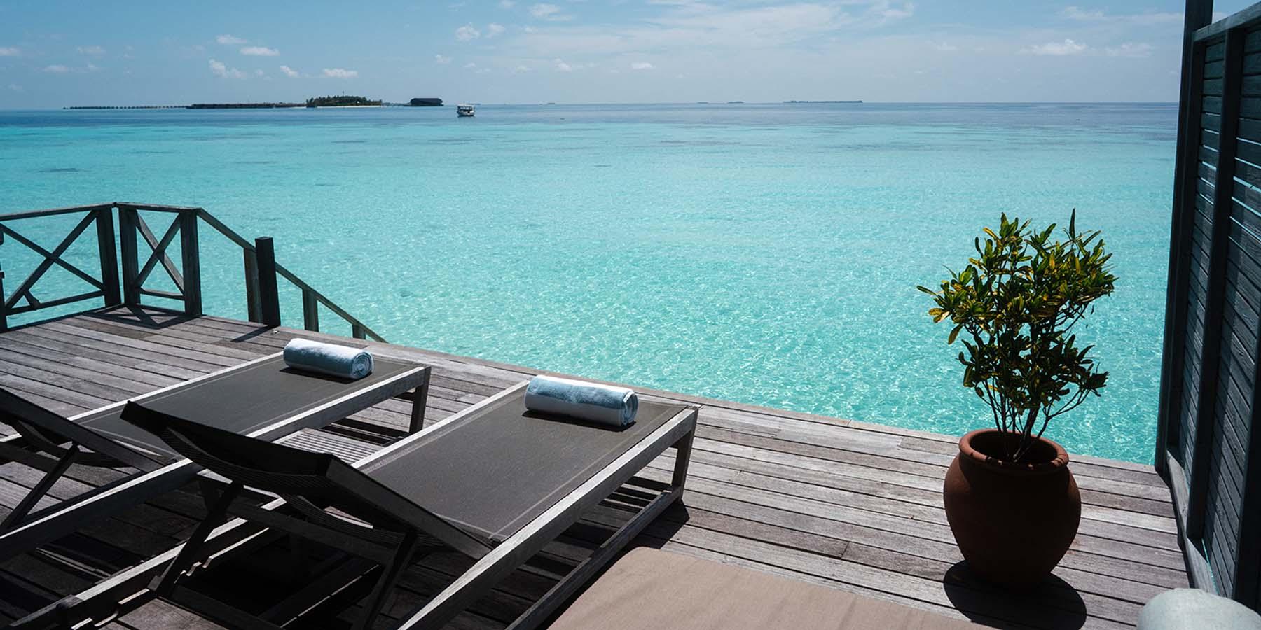 Water Villa with Jacuzzi at Komandoo Island Resort & Spa