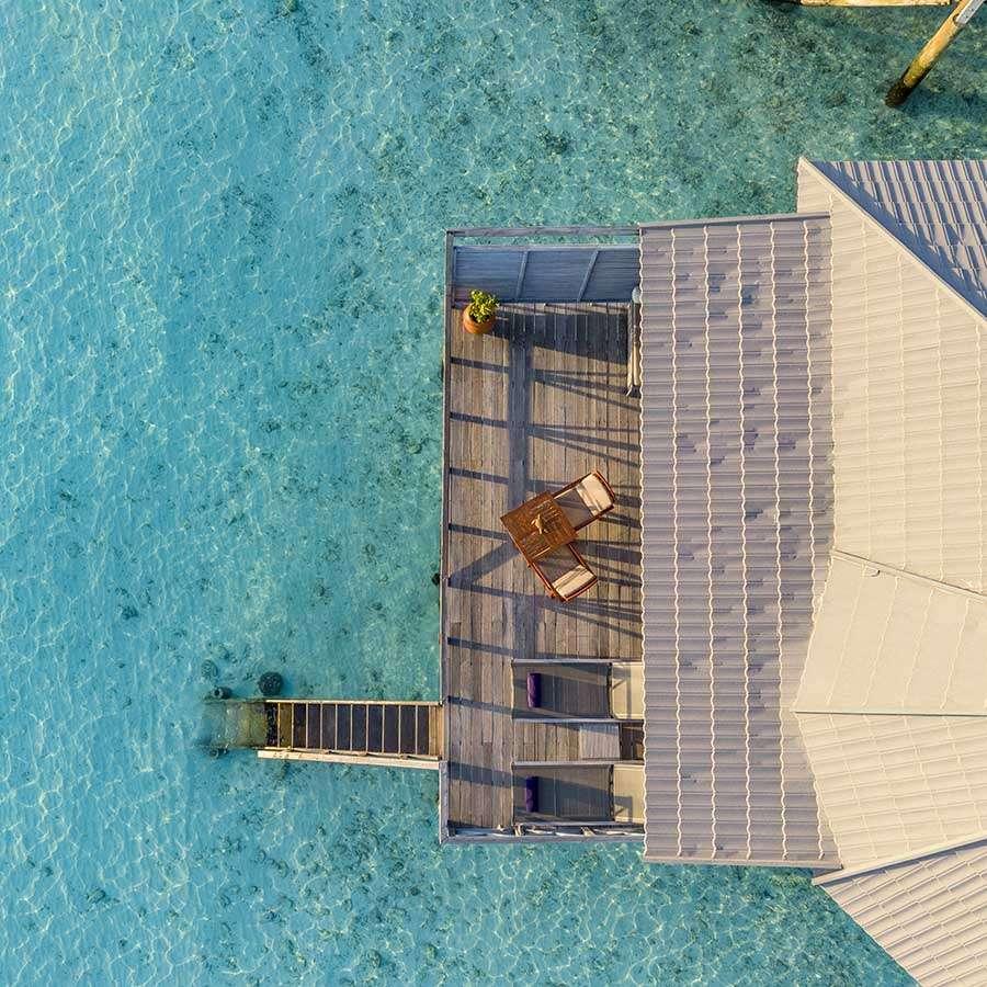 Water Villa with Jacuzzi at Komandoo Island Resort & Spa, view 3