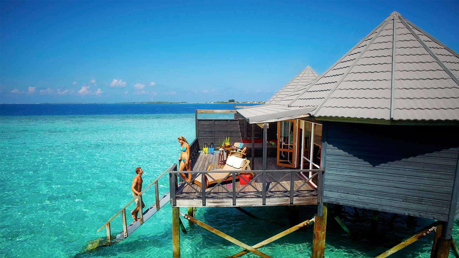 Water Villa with Jacuzzi at Komandoo Island Resort & Spa, view 4