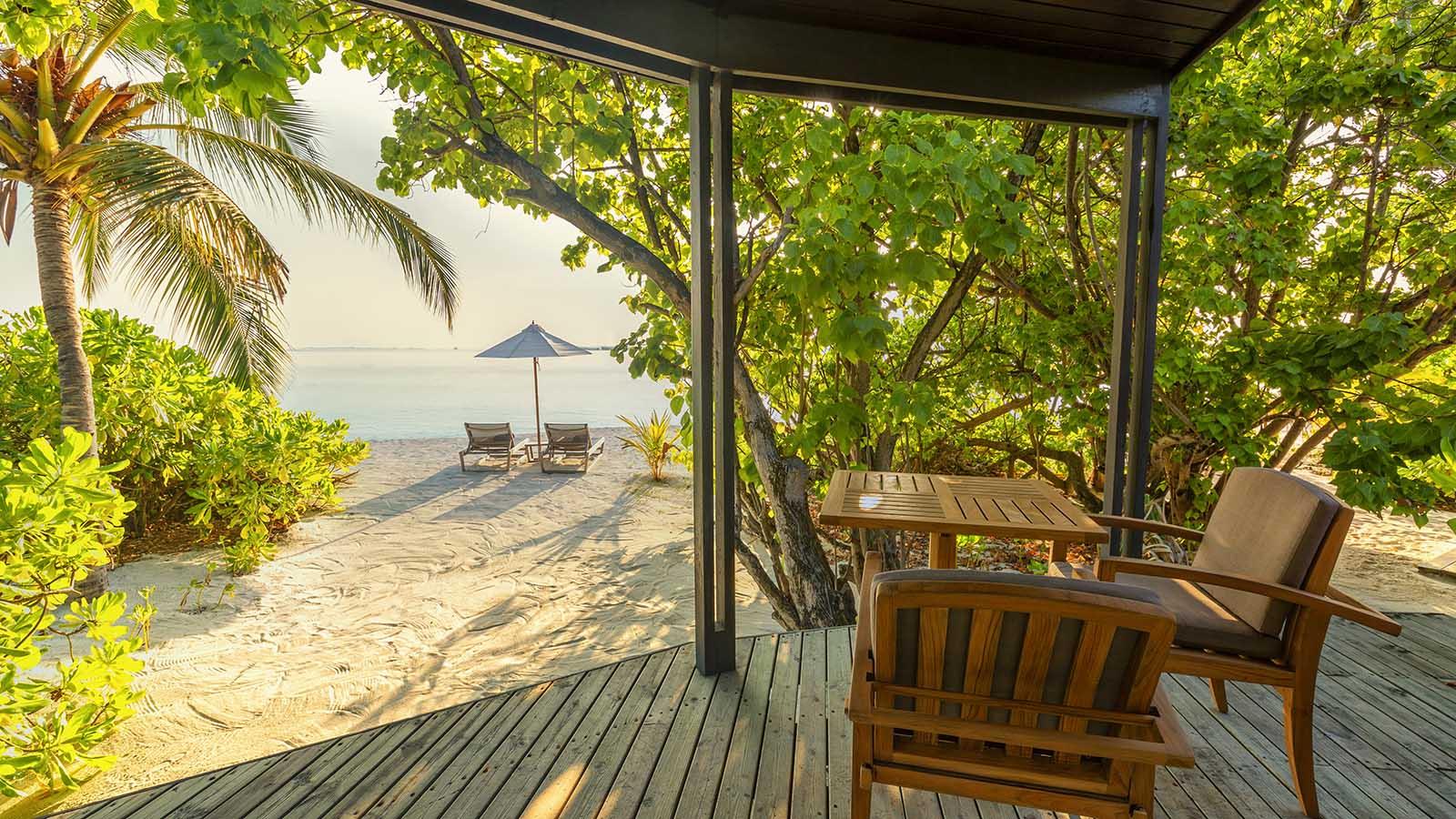 Jacuzzi Beach Villa at Komandoo Island Resort & Spa, view 2