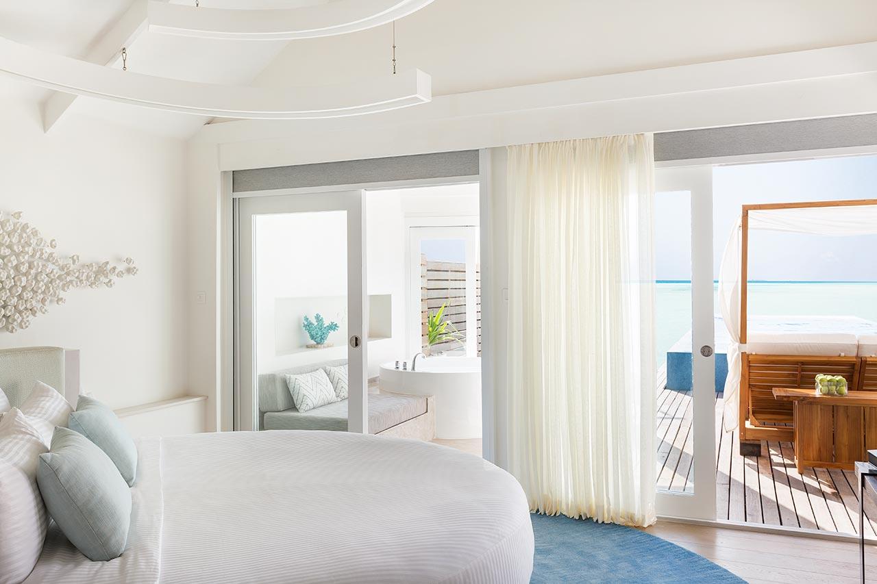 Temptation Pool Water Villa at LUX South Ari Atoll, view 4