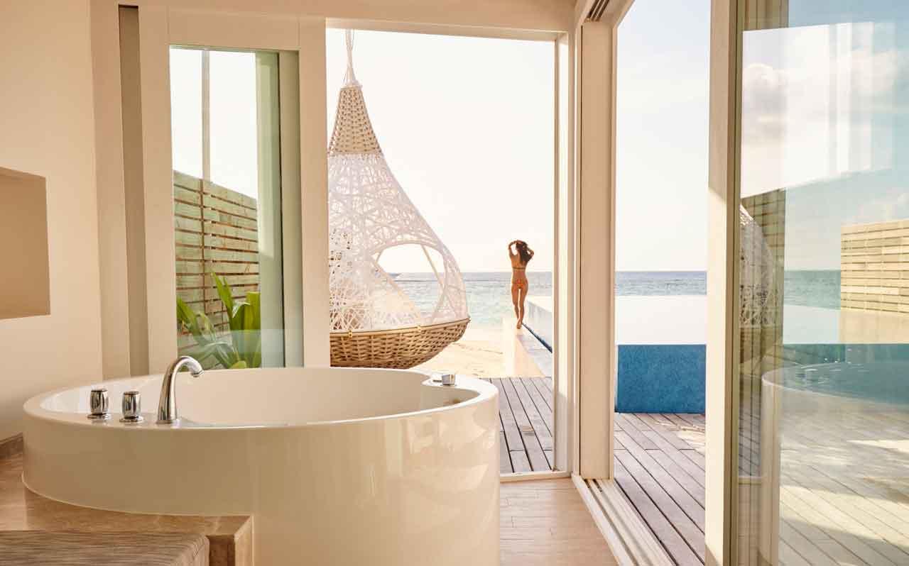 Temptation Pool Water Villa at LUX South Ari Atoll, view 6