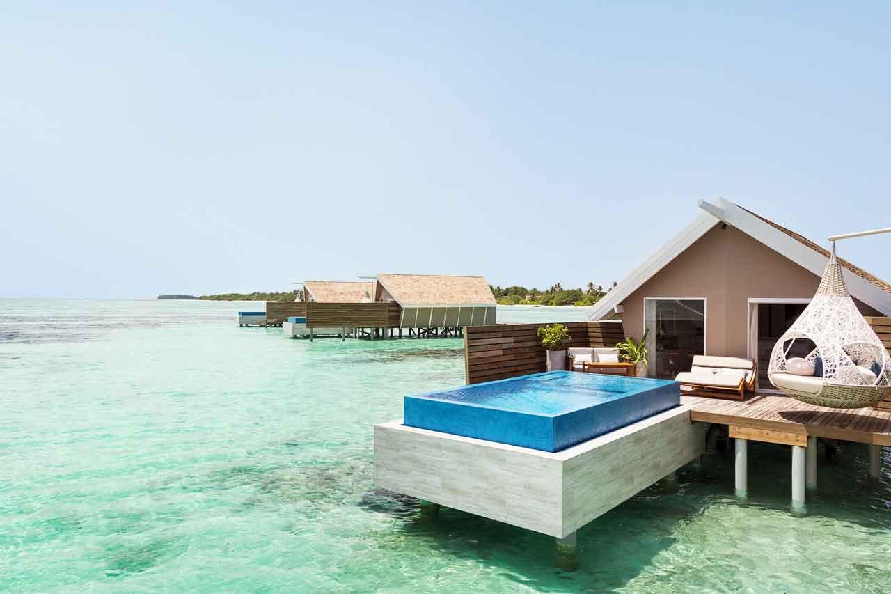 Overwater Infinity Pool Villa at LUX South Ari Atoll, view 1