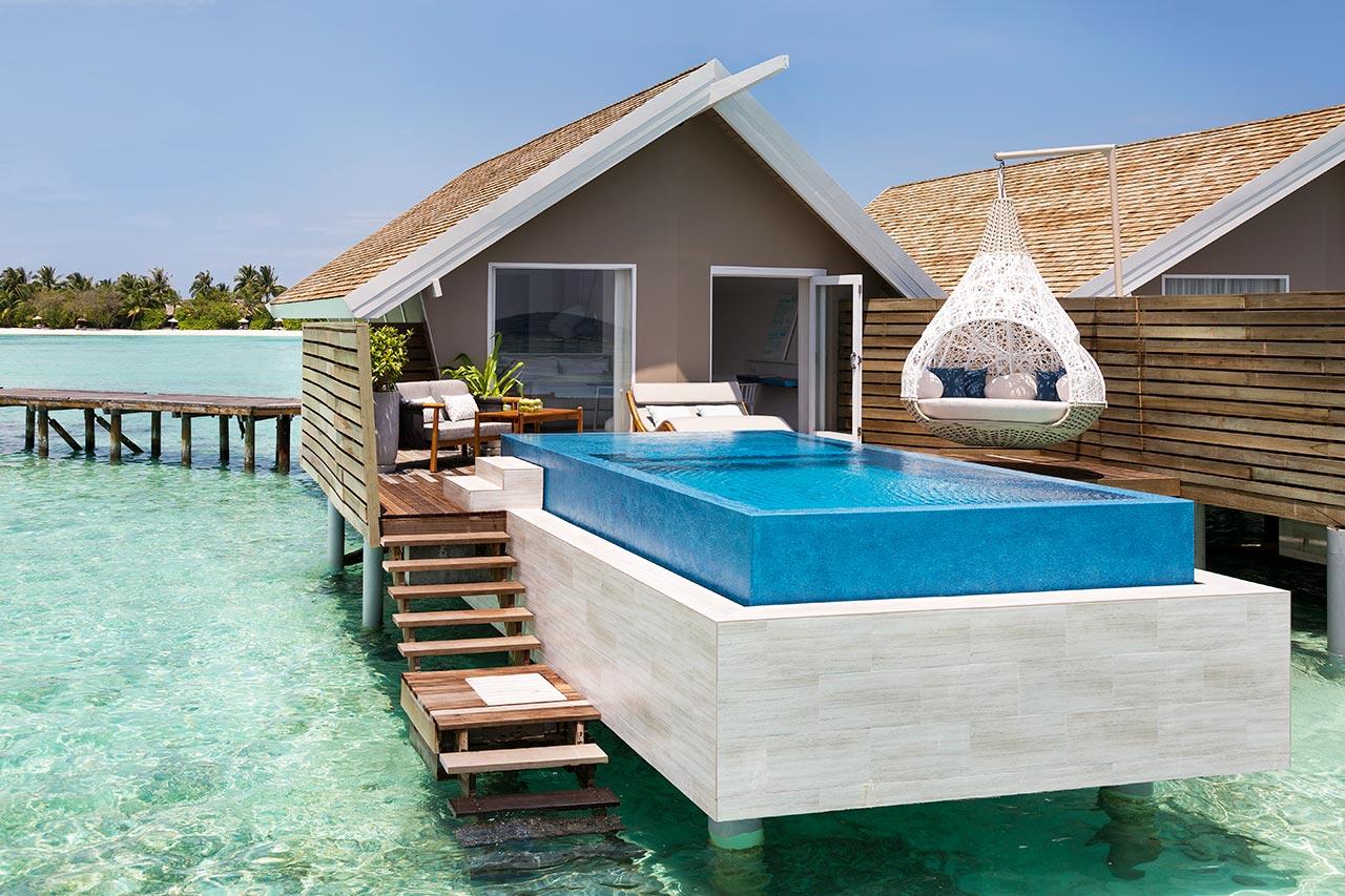 Overwater Infinity Pool Villa at LUX South Ari Atoll, view 5