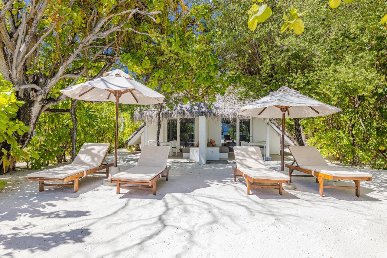 Two Bedroom Family Beach Pavilion at LUX South Ari Atoll, view 2