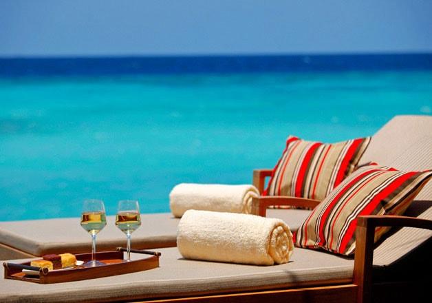 Deluxe Water Pool Villa at The Residence Maldives at Falhumaafushi, view 3