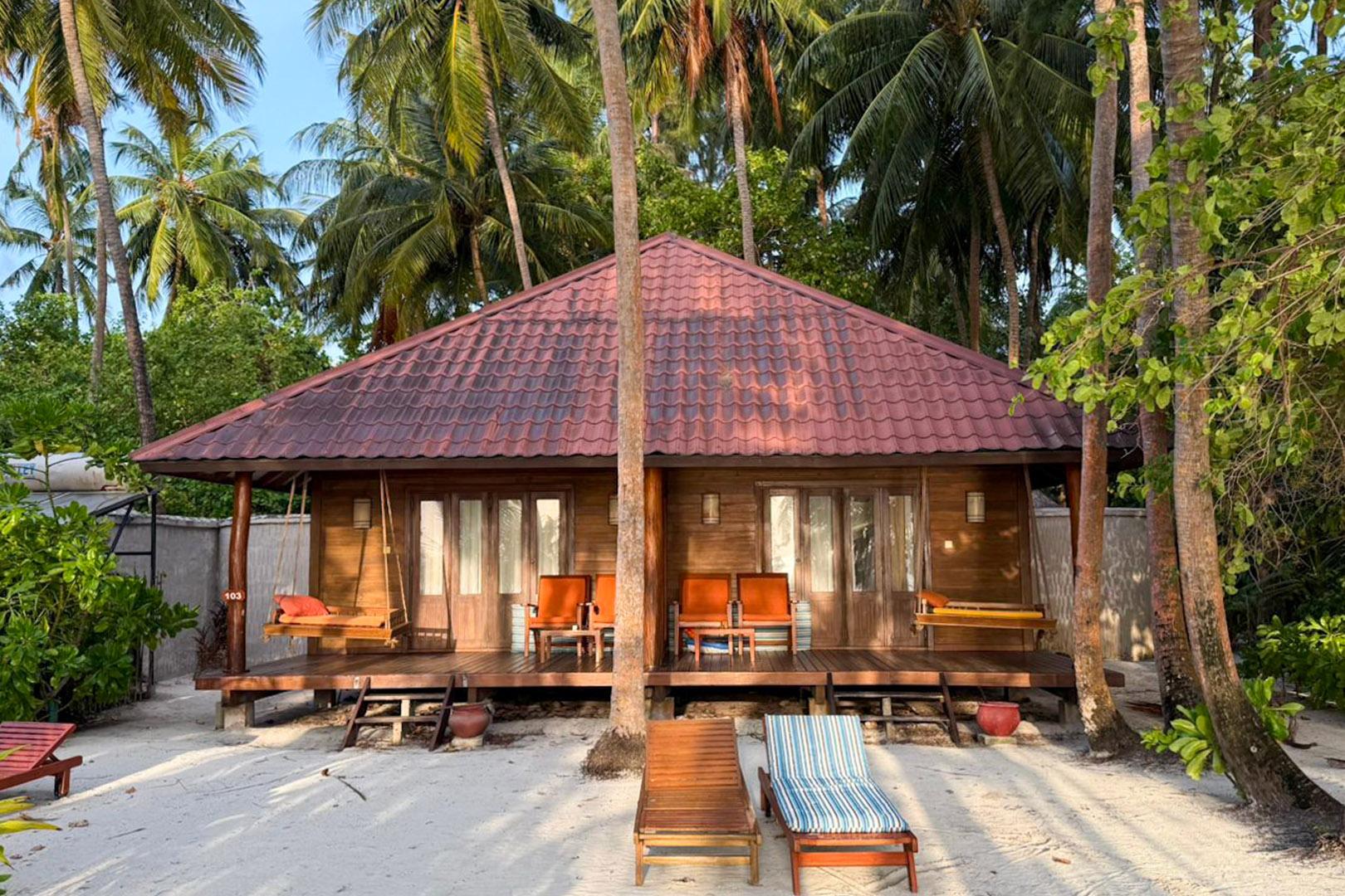 Semi-Detached Beach Villa at Medhufushi Island Resort, view 4