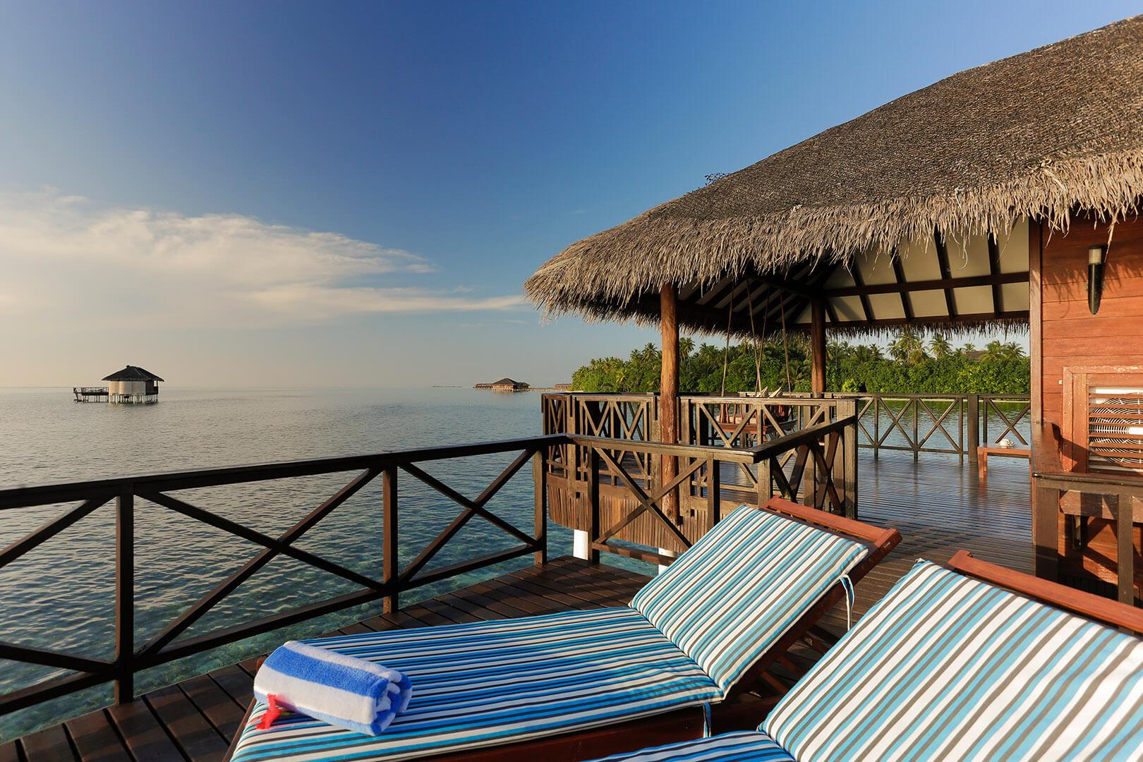 Lagoon Suite at Medhufushi Island Resort, view 9