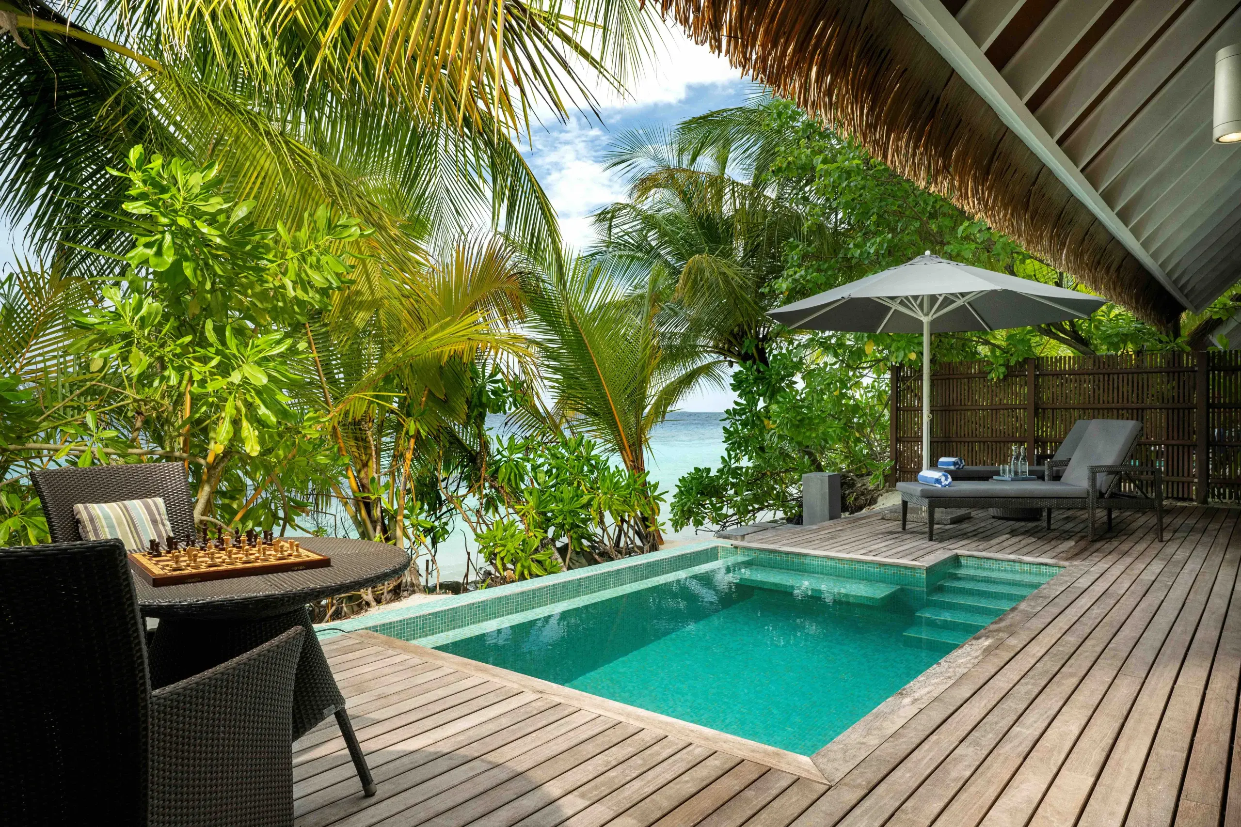Pool Villa at Kandolhu, view 2