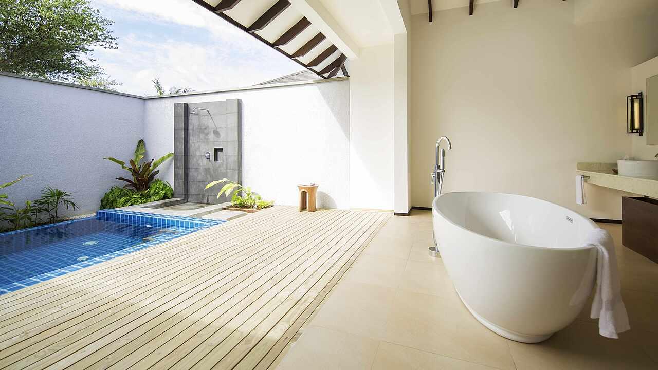 Garden Pool Bungalow at Robinson Club Noonu, view 1