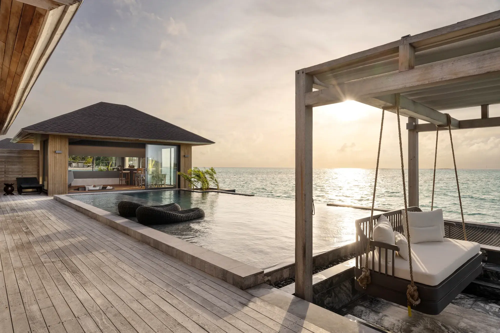 Tranquil Aqua Pool Villa at Madifushi Private Island, view 1