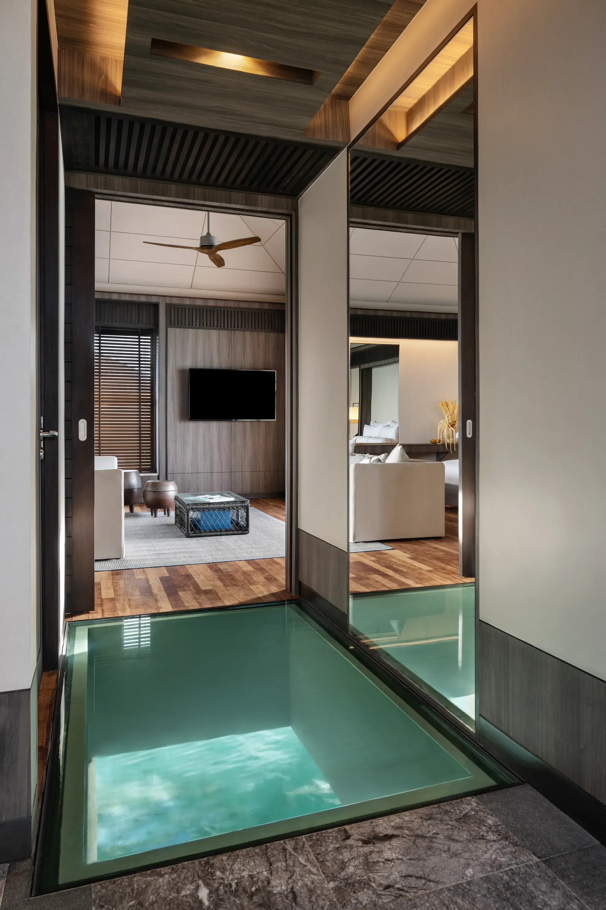 Tranquil Aqua Pool Villa at Madifushi Private Island, view 4