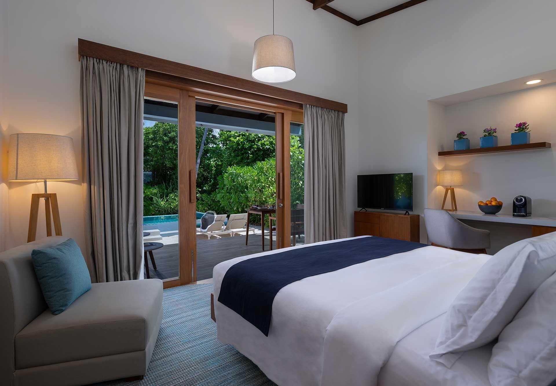 Sunset Beach Villa with Pool at Ifuru Island, view 2