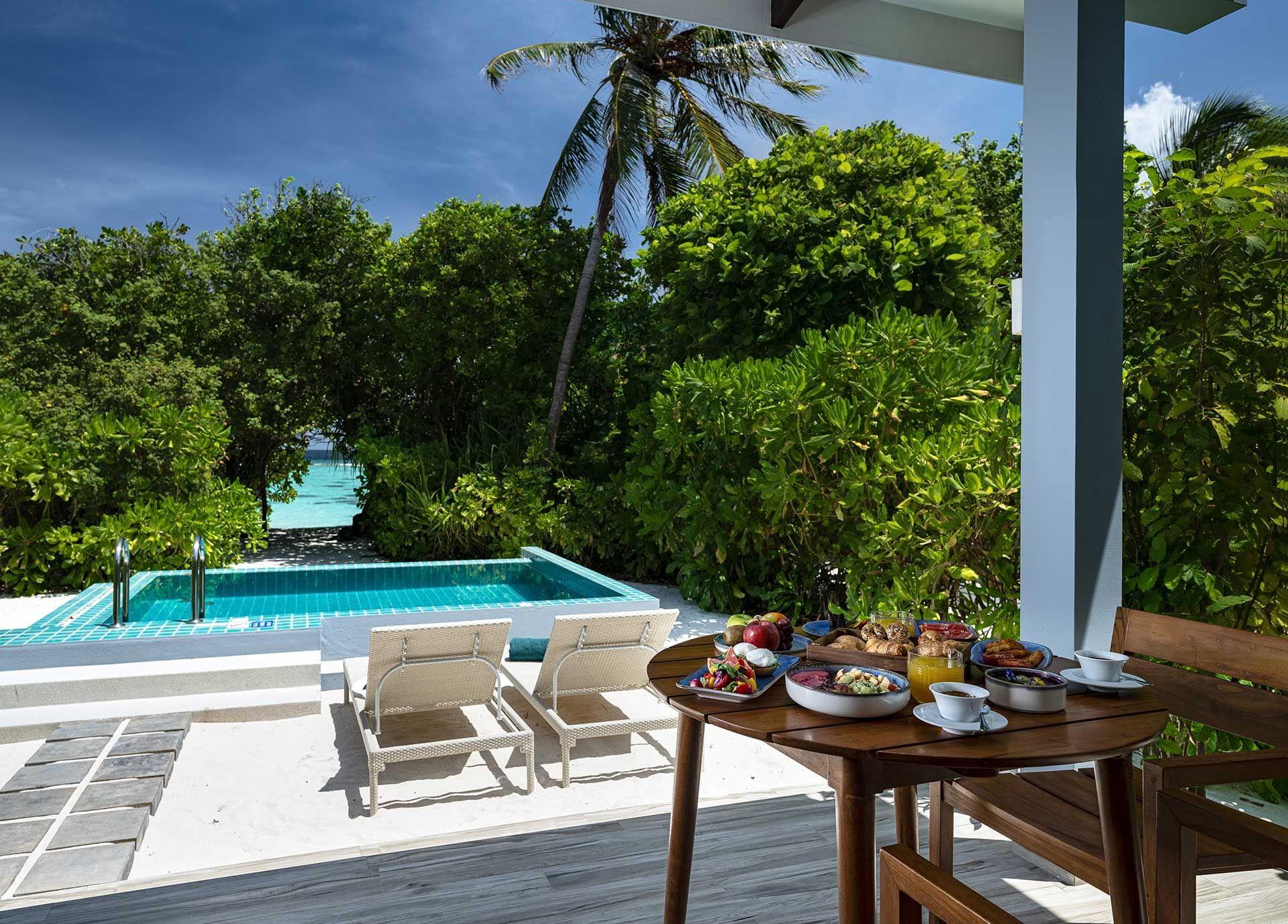 Sunset Beach Villa with Pool at Ifuru Island, view 3