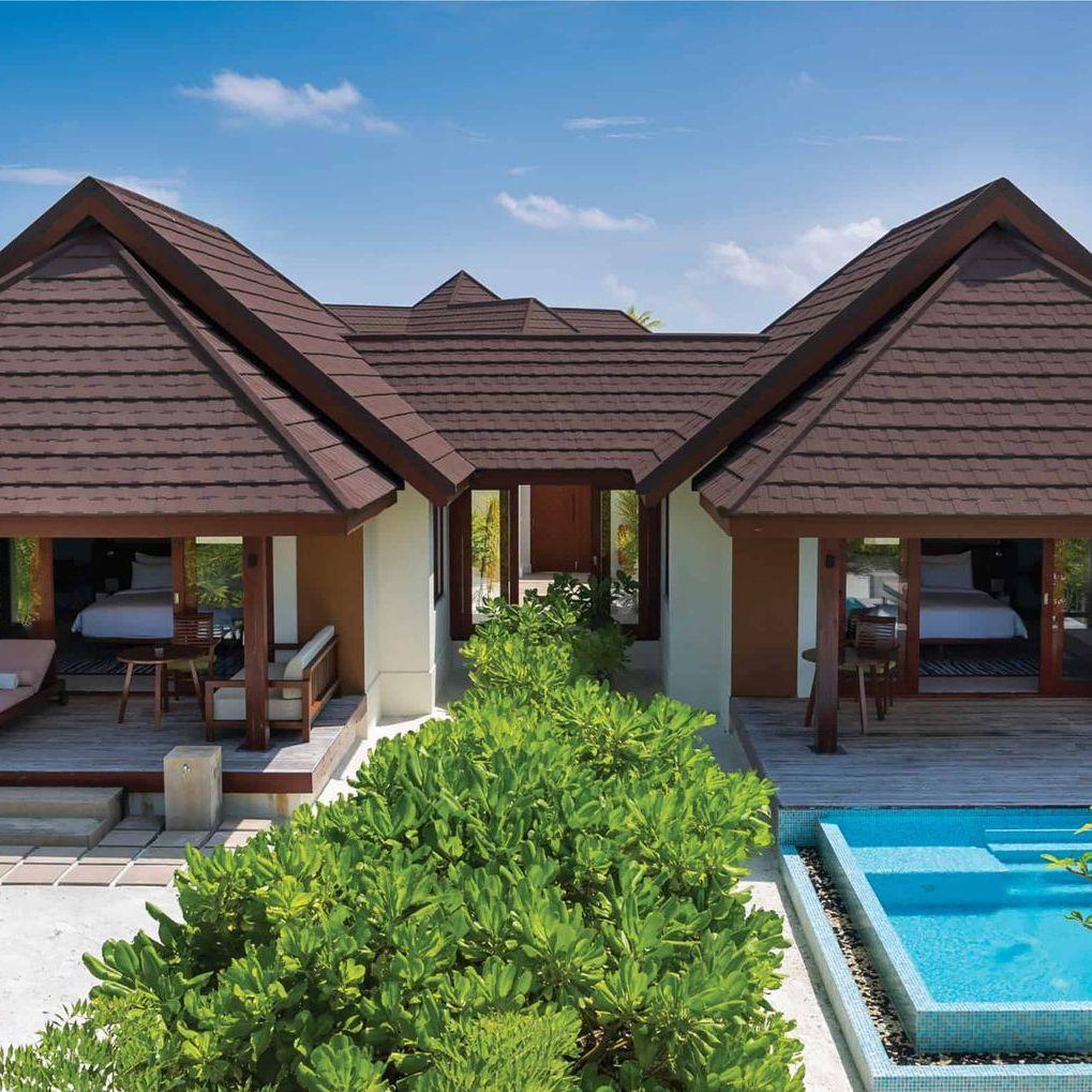Two-Bedroom Beach Villa with Pool