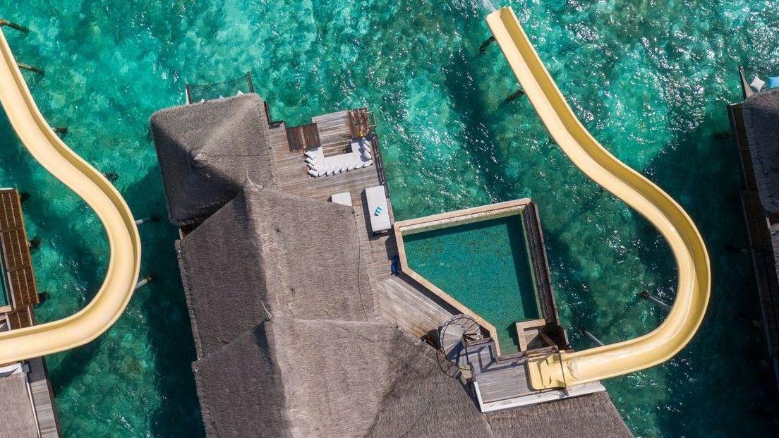 Ocean Pool Suite with Slide at OZEN RESERVE BOLIFUSHI, view 6