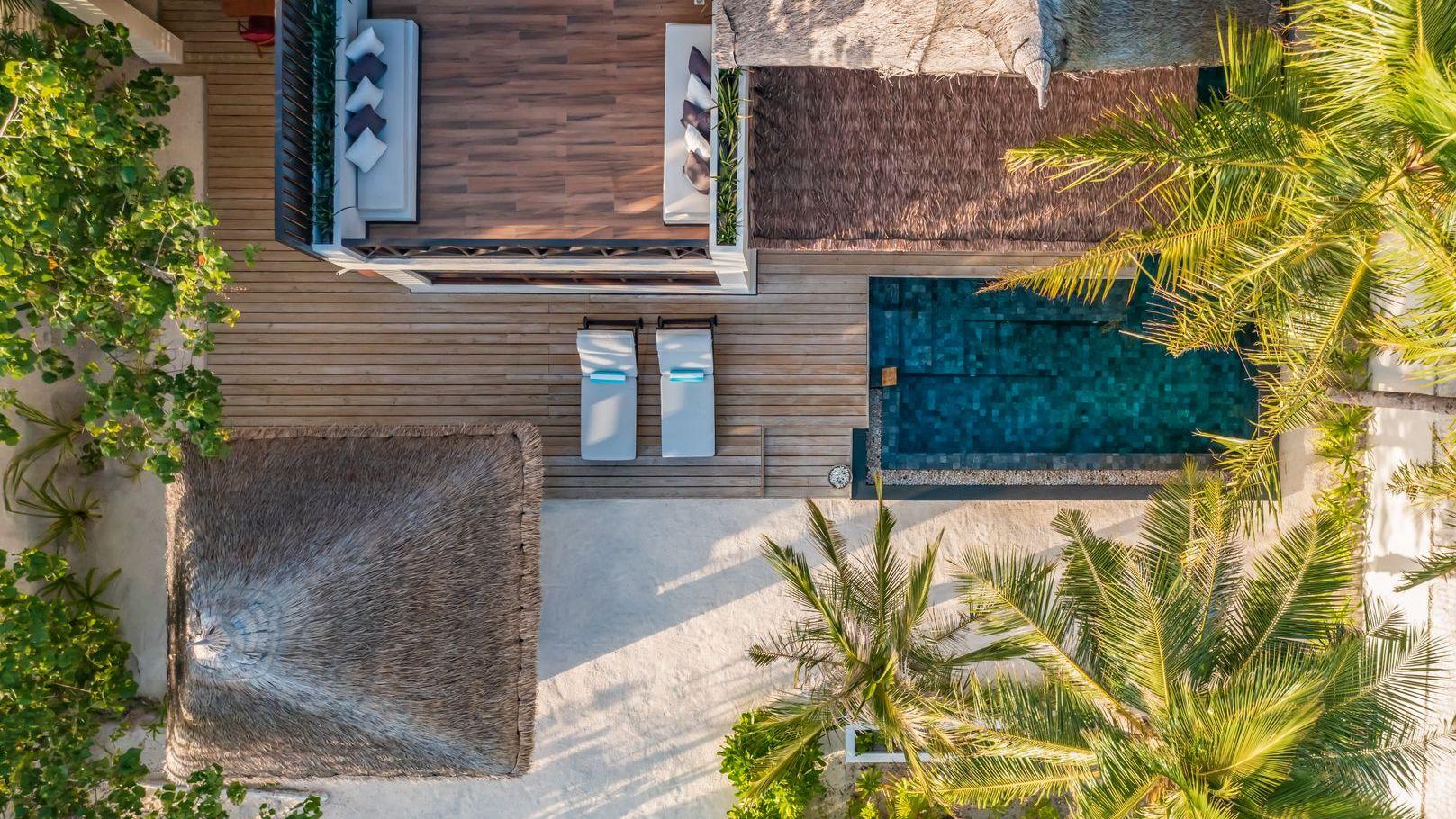 Earth Pool RESERVE 3BR at OZEN RESERVE BOLIFUSHI, view 1