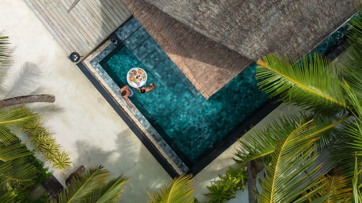 Earth Pool Villa Sunset at OZEN RESERVE BOLIFUSHI, view 4